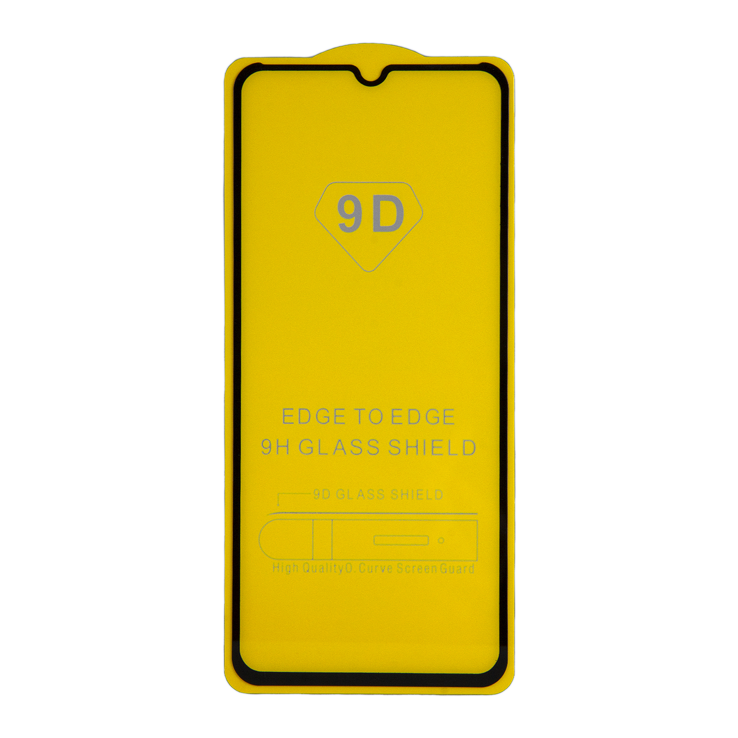 Защитное стекло Samsung A13 с рамкой 9H Full Glue без упаковки