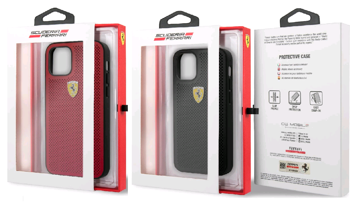 Чехол iPhone 12 /12 Pro (6.1) Ferrari SPE