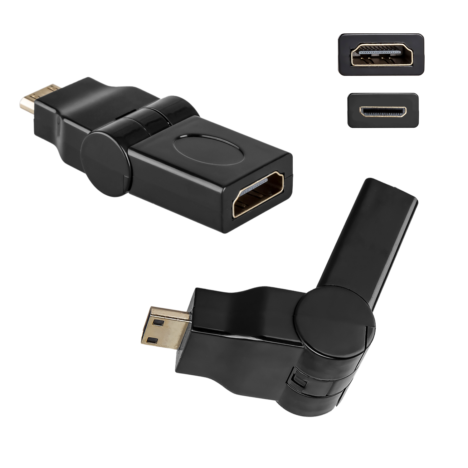 Переходник HDMI на Mini HDMI мама-папа (500шт/кор)