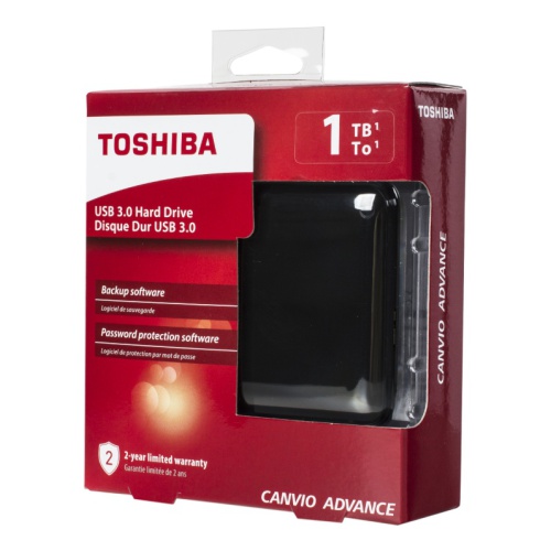 HDD внешний 2,5" 1TB Toshiba Canvio Advance USB 3.0