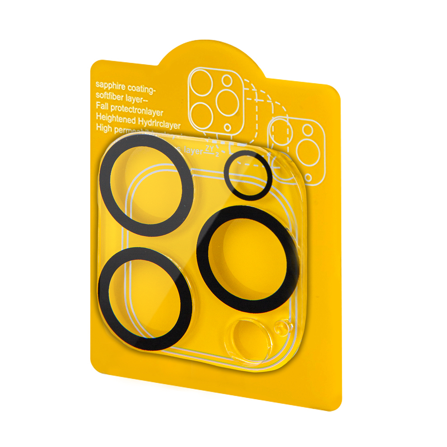 Защитное стекло iPh 15 Pro/15 Pro Max 3D Lens G13 Hoco без упаковки