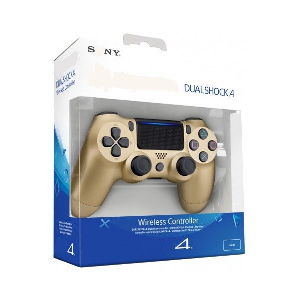 Джойстик PS4 DualShock беспроводной AA Золото