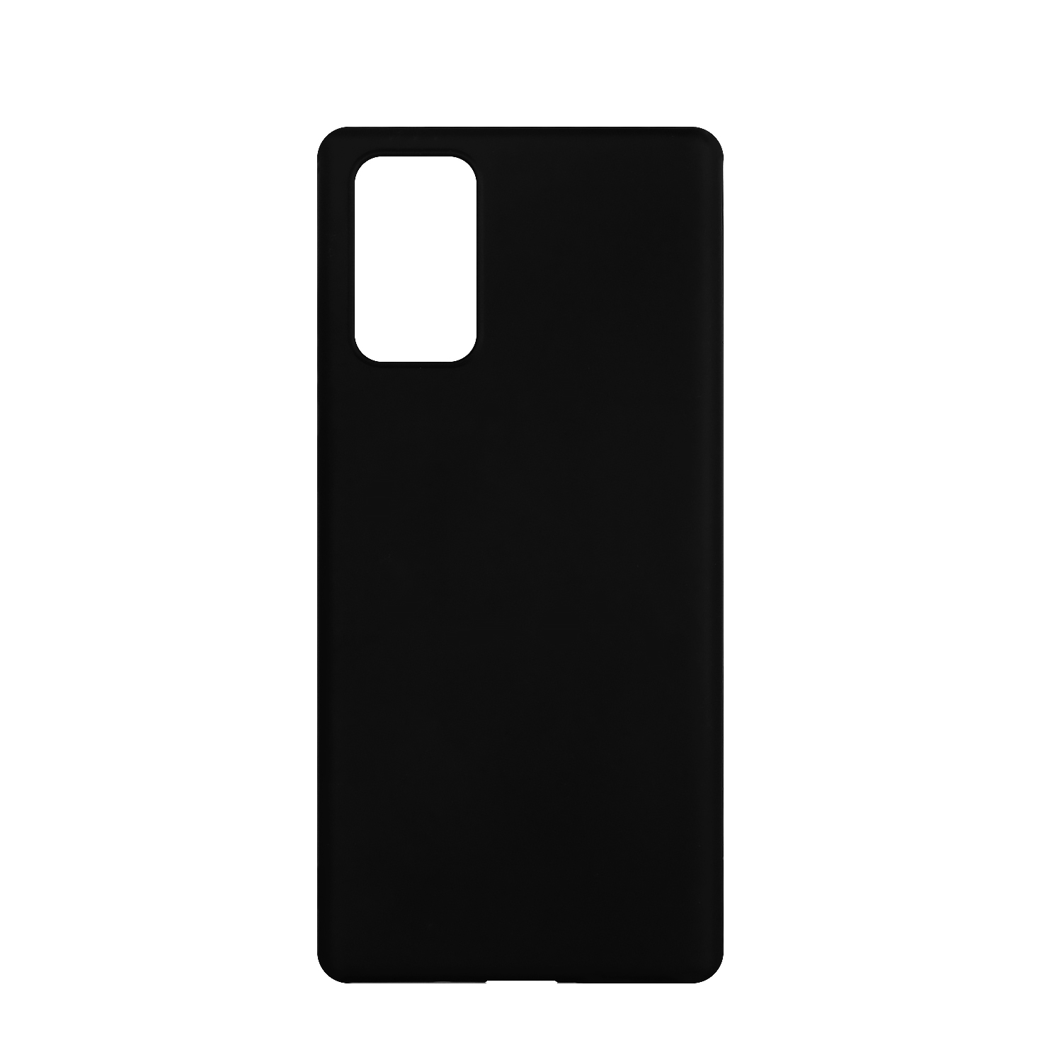 Чехол Samsung Note 20 TPU 1.0mm матовый черный