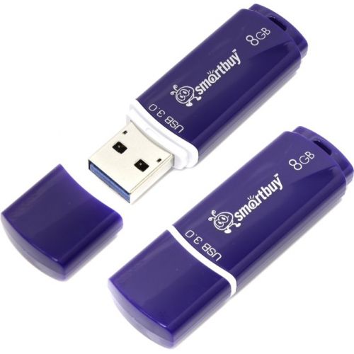 USB накопитель 8 GB Smart Buy Grown Blue 3.0