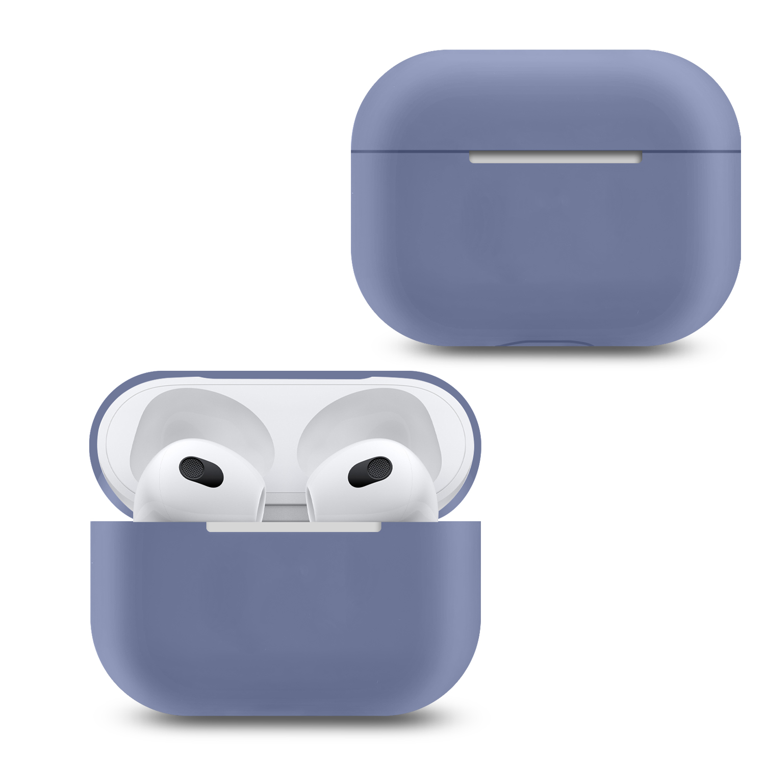 Чехол Apods 3 Silicone midnight blue PL