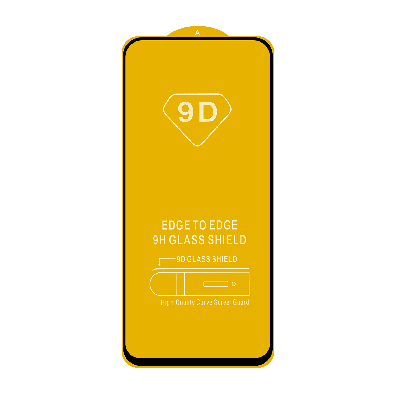 Защитное стекло Huawei Honor 50 Lite с рамкой 9H Full Glue без упаковки