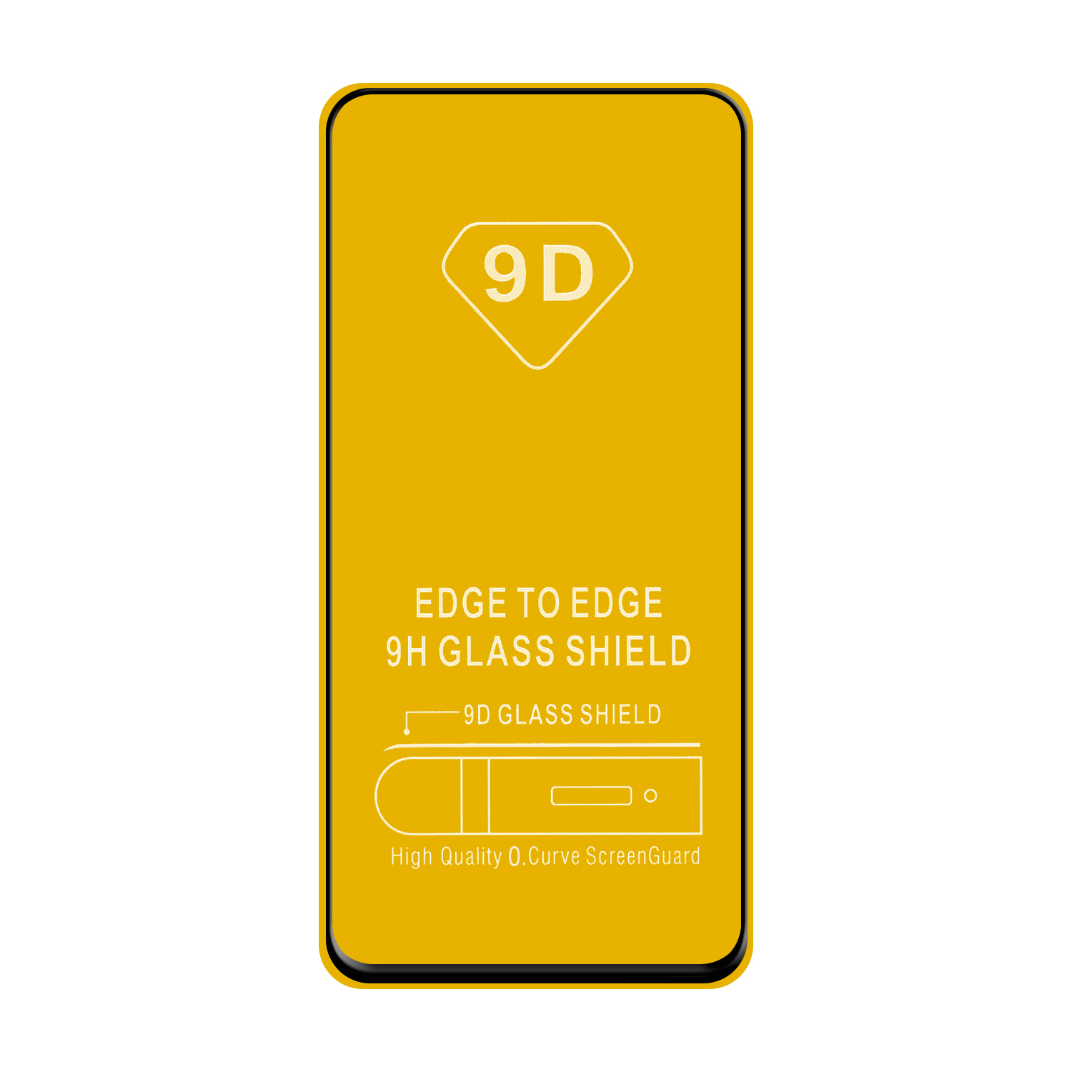 Защитное стекло Xiaomi Redmi 10T с рамкой 9H Full Glue без упаковки