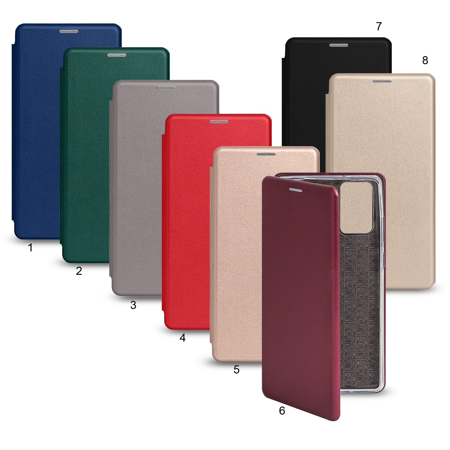 Чехол-книжка Samsung Note 20 Ultra цвета в ассортименте