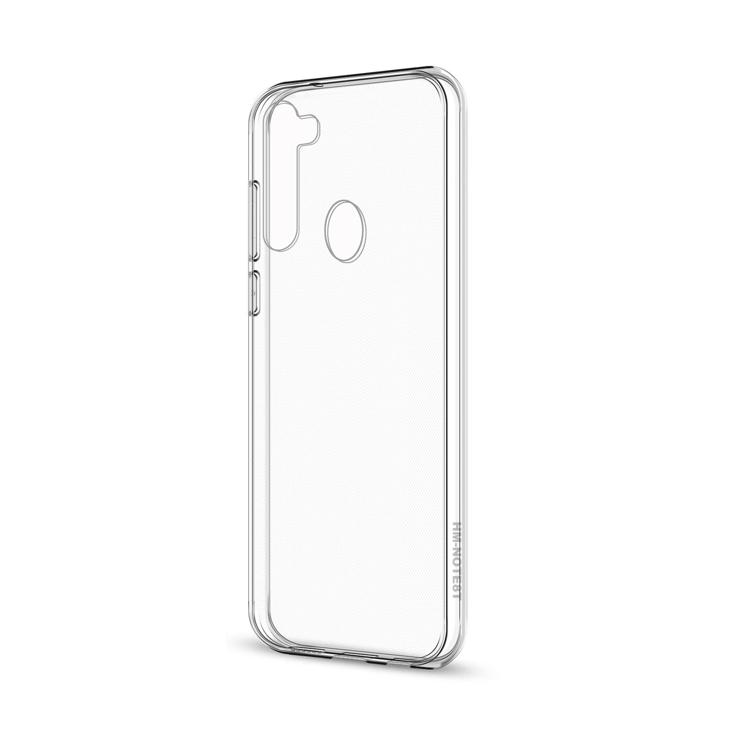 Чехол Xiaomi Note 8T TPU 1.0mm прозрачный